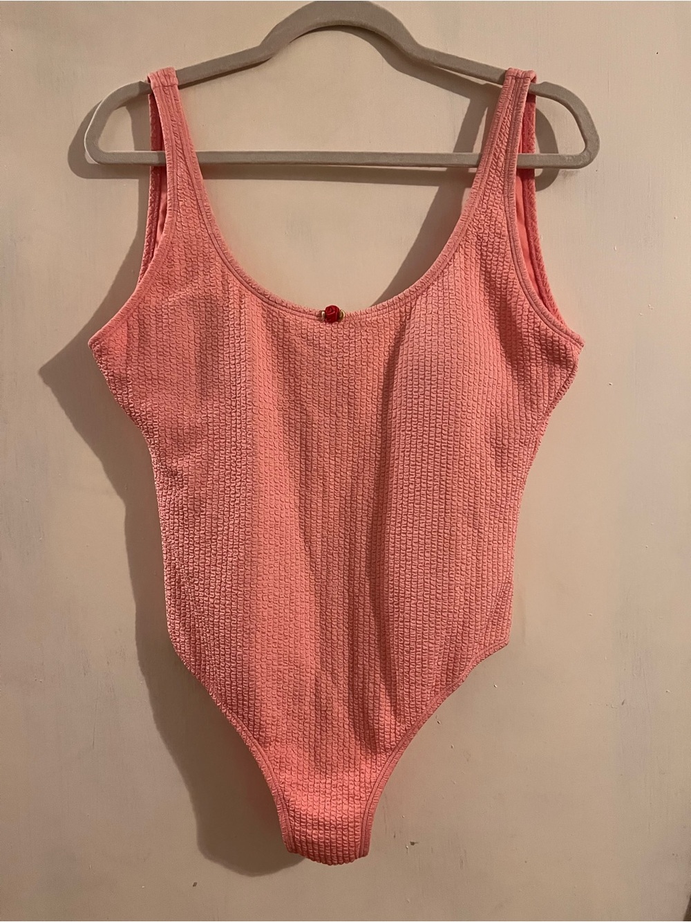 Betsey Johnson pink Bodysuit